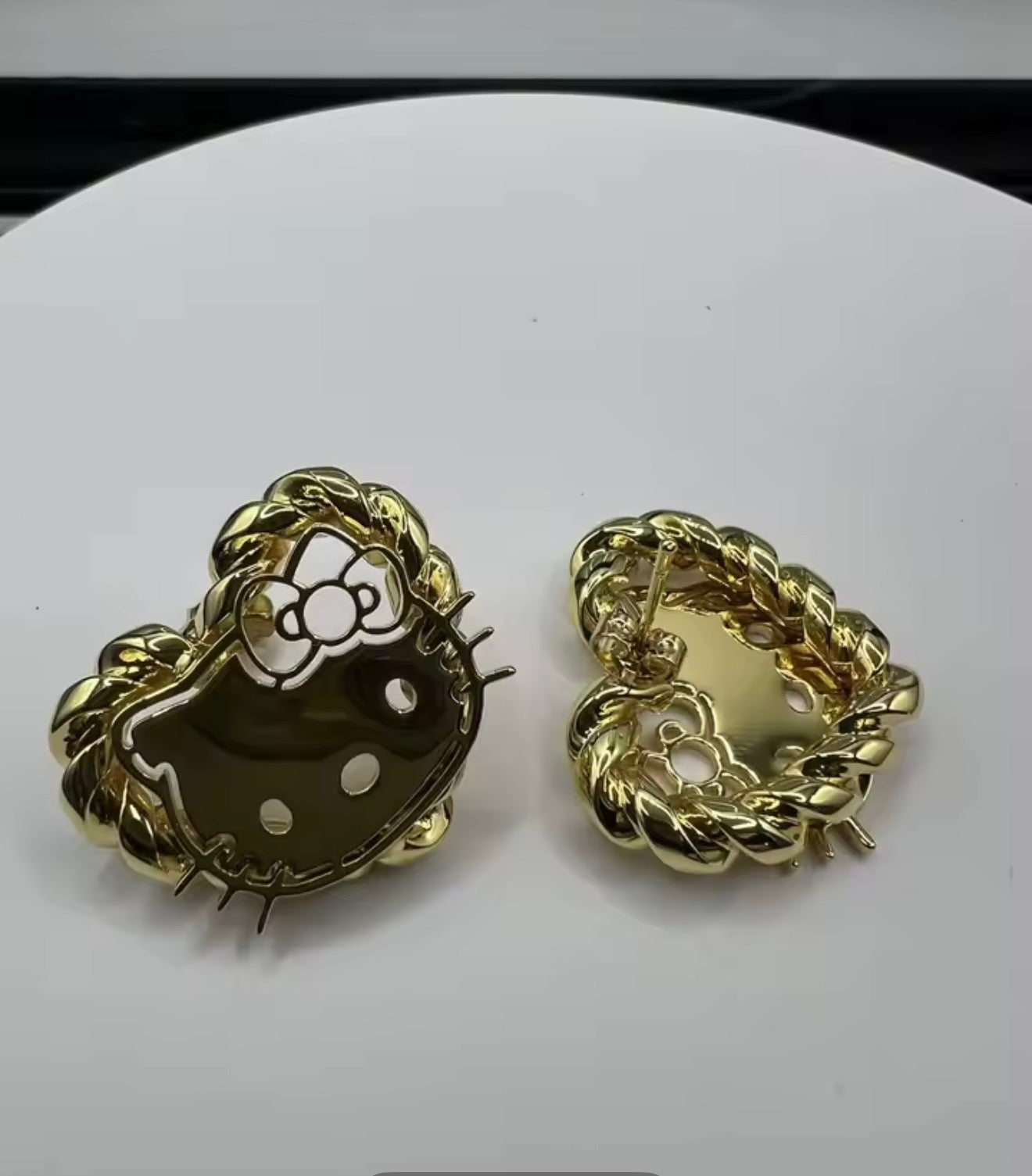 HK Heart Earrings