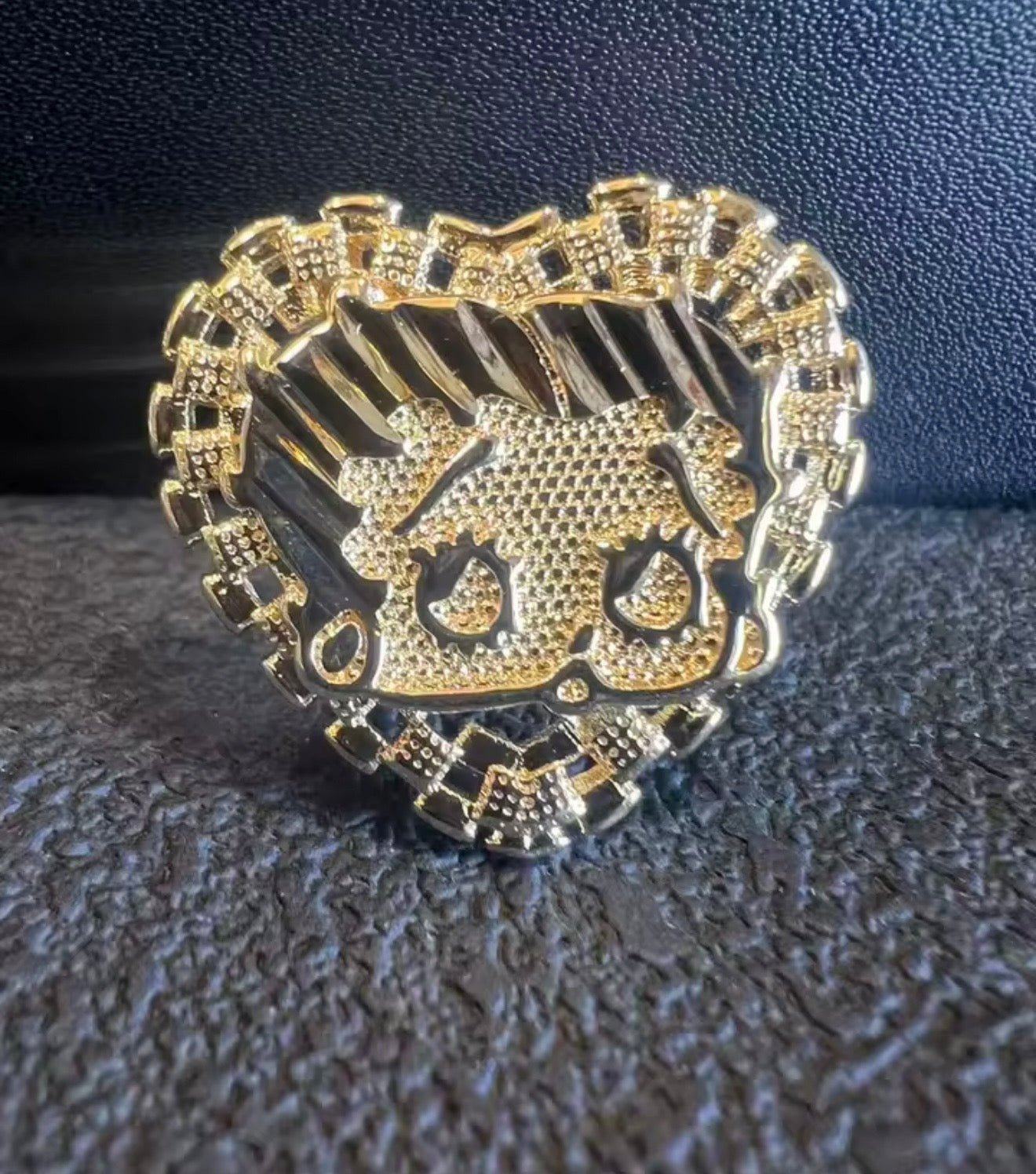 BB Heart Nugget Ring