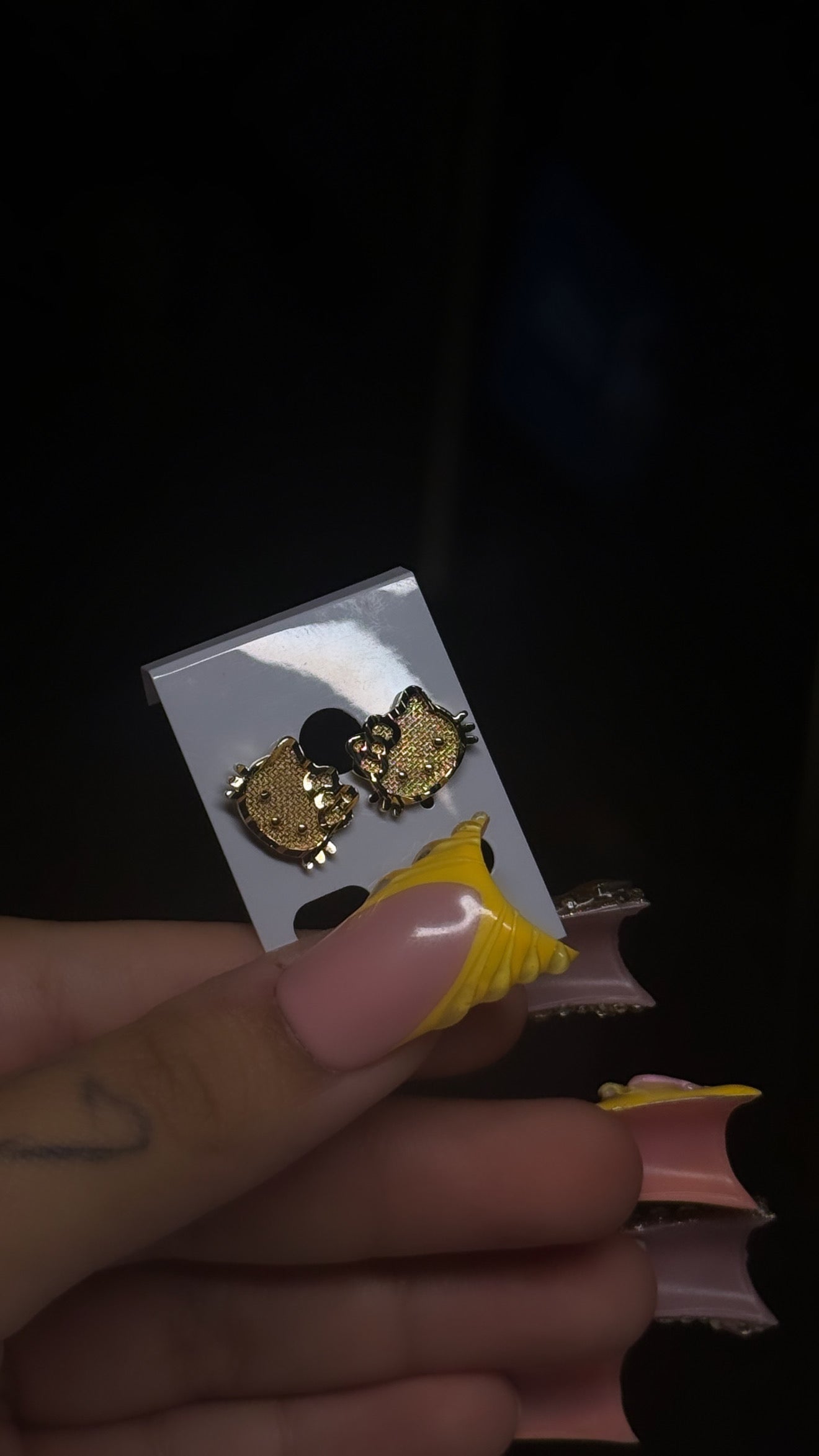HK Nugget Head Earrings