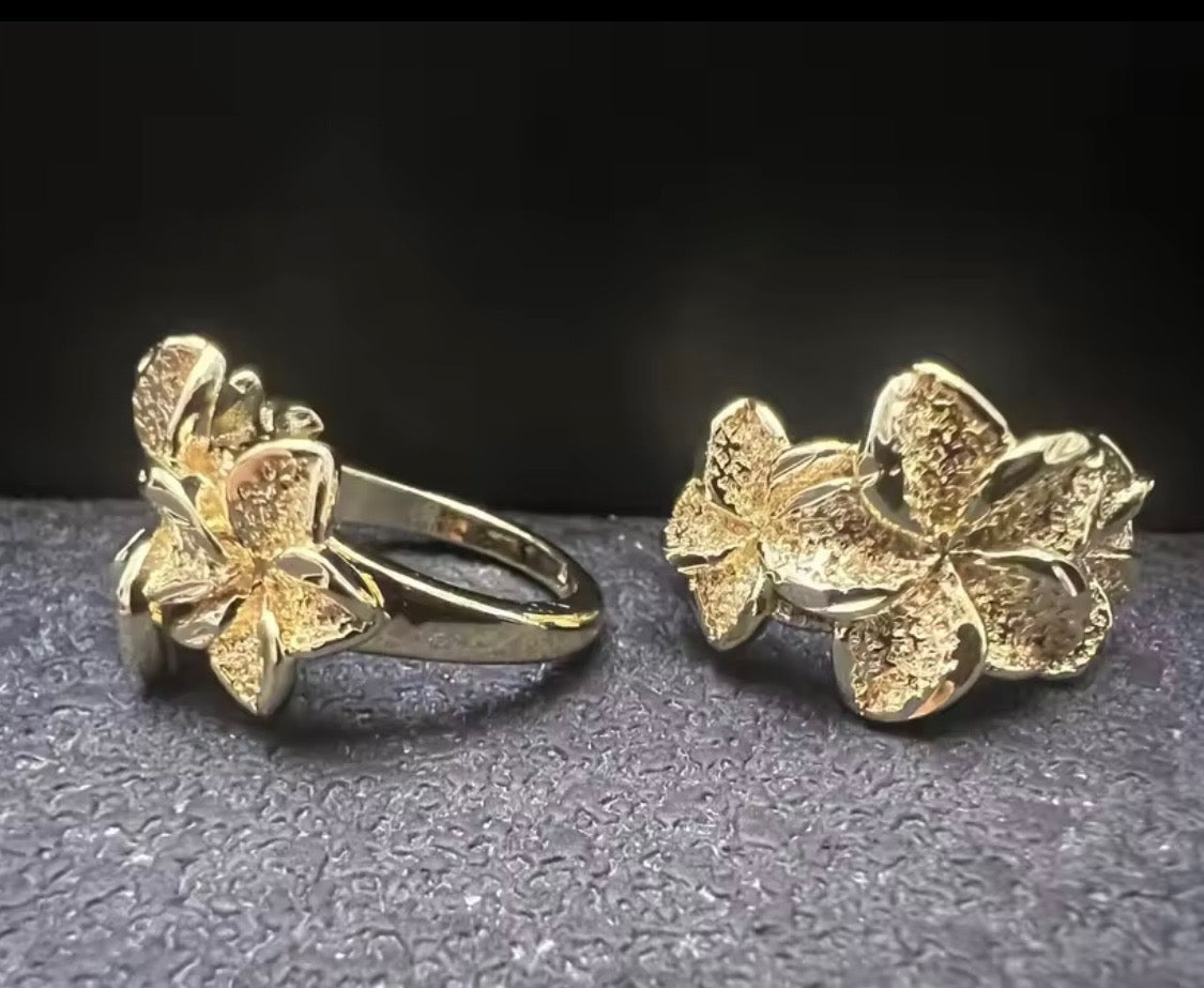 Flower Nugget Ring