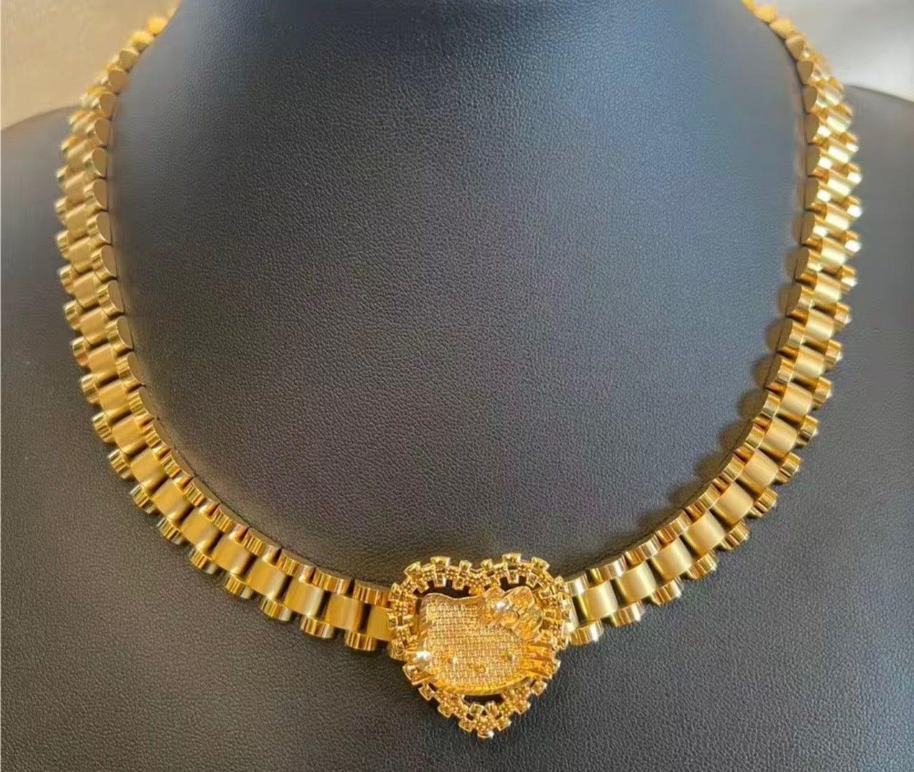 HK Rolex Chain Necklace