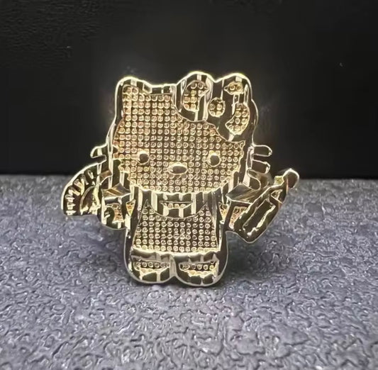 HK Fan Nugget Ring